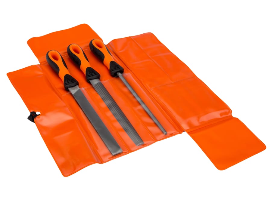 Bahco 14730822 200mm ERGO™ Engineering File Set 3 Piece
