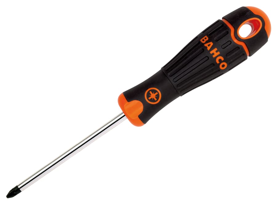 Bahco B193000075 Pozidriv Screwdriver PZ0 x 75mm