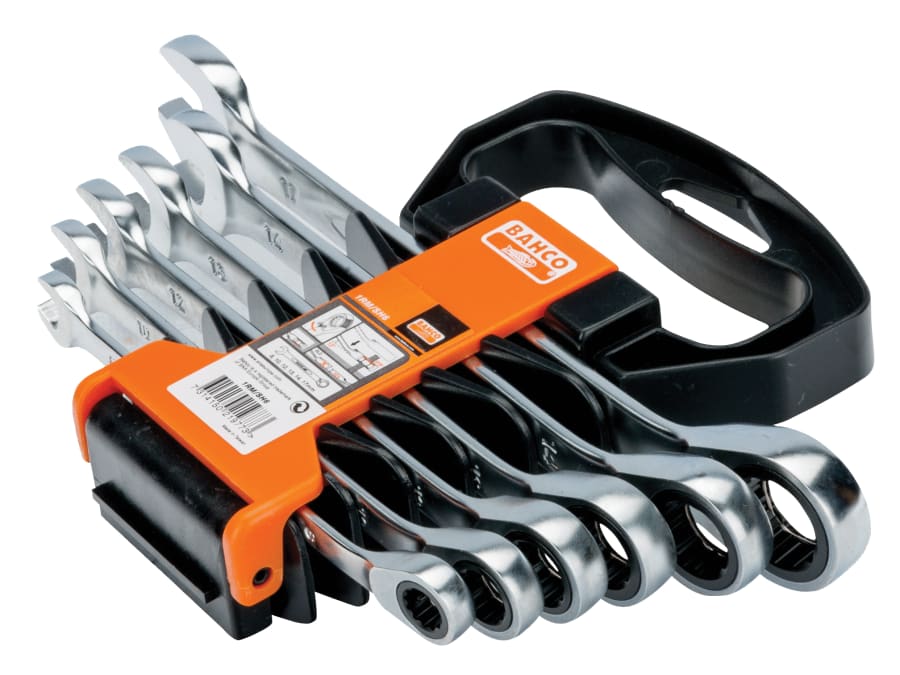Bahco 1RMSH6 6 Piece Combination Wrench Set