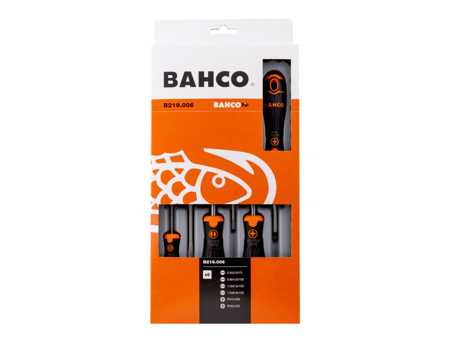 Bahco B219006 Screwdriver Set 6 Piece