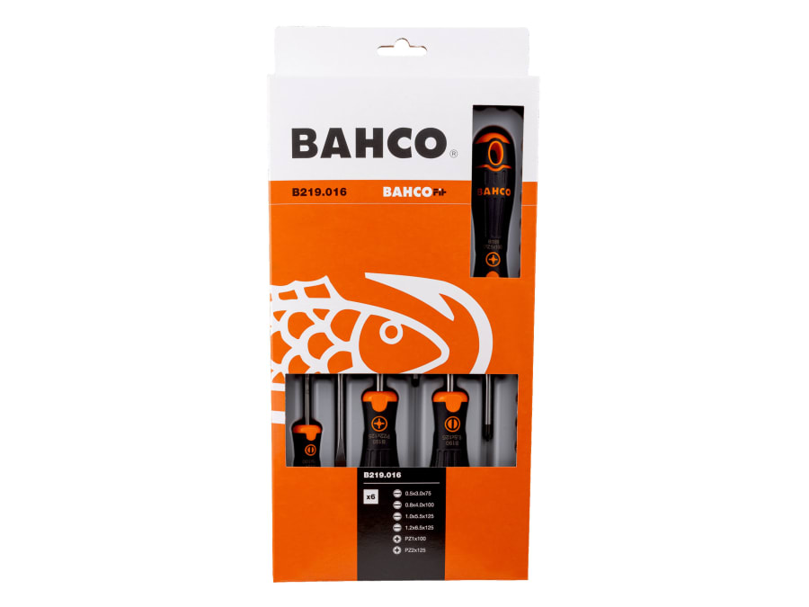 Bahco B219016 Screwdriver Set 6 Piece
