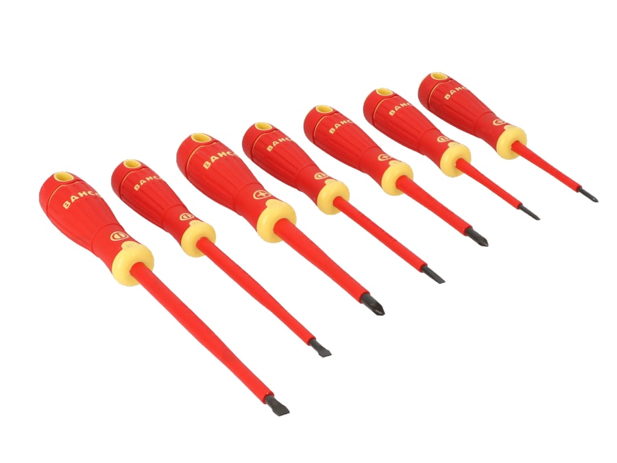 Bahco B220017 7 Piece Insulated Screwdriver Set