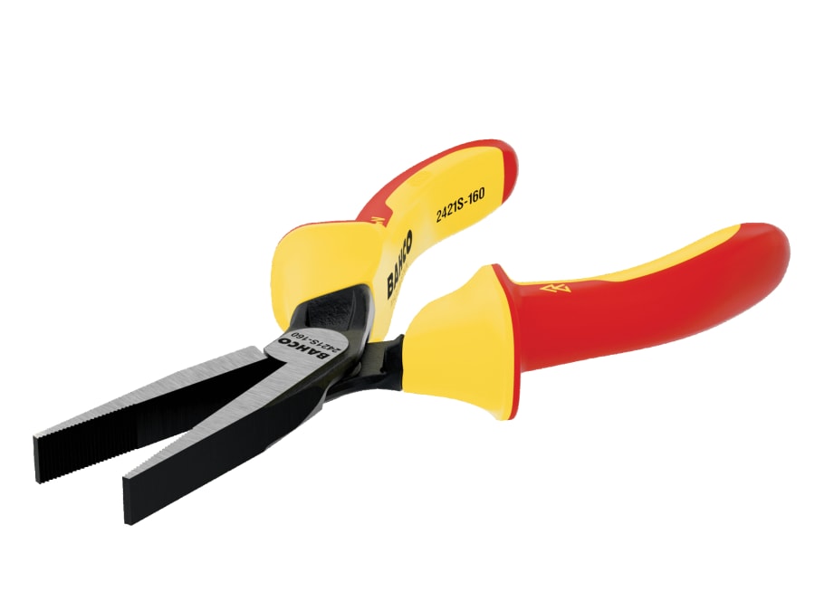 Bahco 2421S ERGO™ Insulated Flat Nose Pliers 160mm
