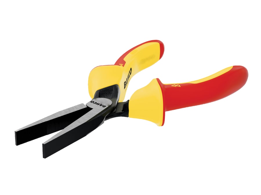 Bahco 2421S180 ERGO Insulated Flat Nose Pliers 180mm