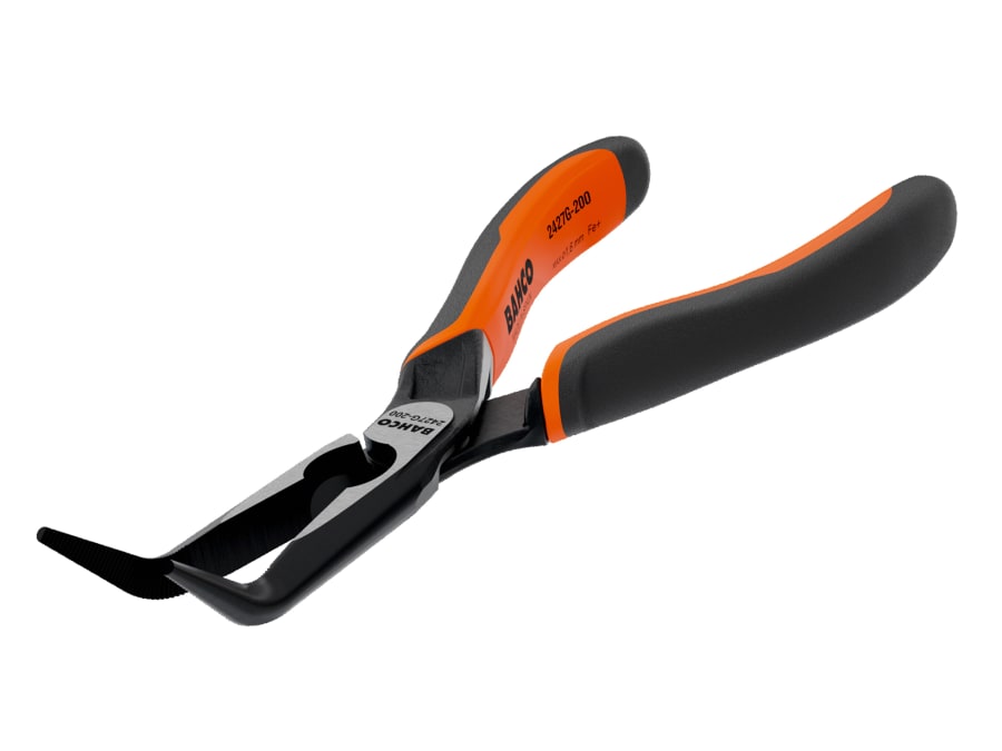 Bahco 2427G160 ERGO™ Bent Snipe Nose Pliers 160mm