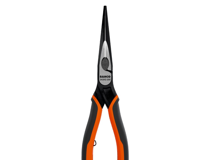 Bahco 2430G200 ERGO Long Nose Pliers 200mm