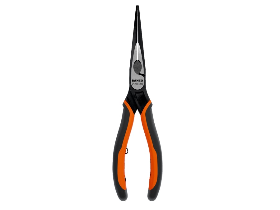 Bahco 2430G200 ERGO Long Nose Pliers 200mm