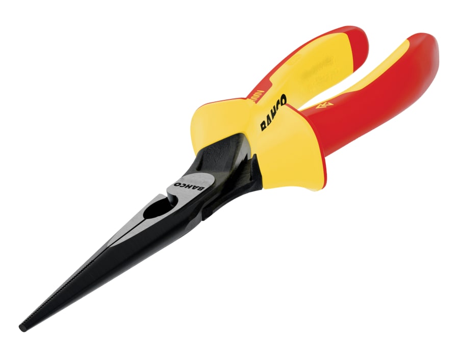 Bahco 2430S140 ERGO™ Insulated Long Nose Pliers 140mm