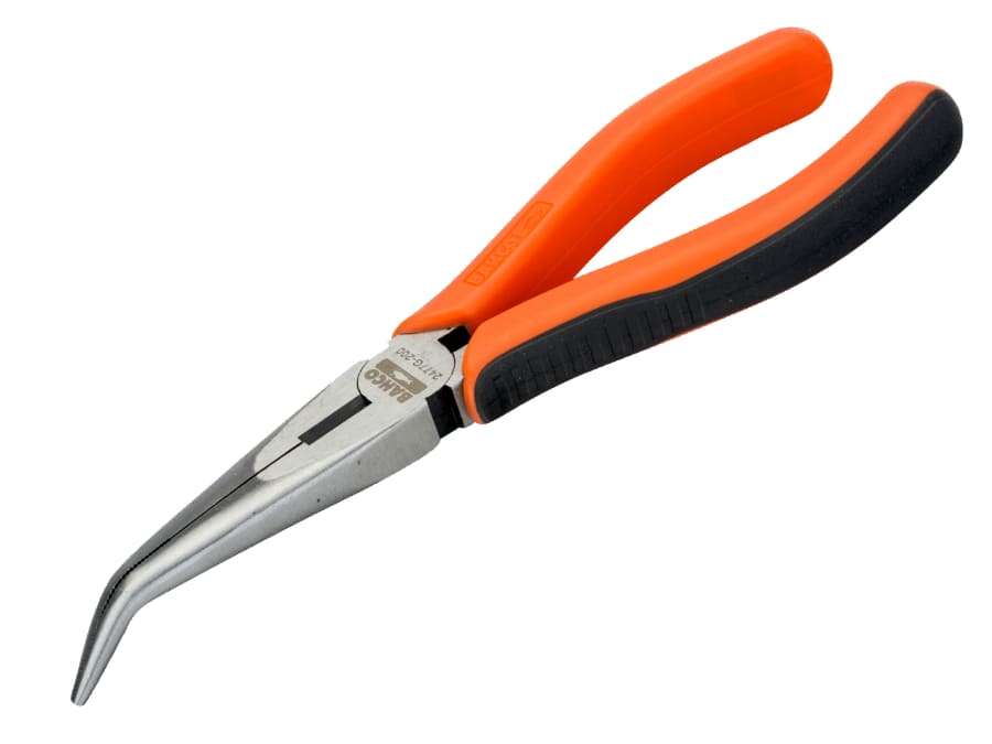 Bahco 2477G200 ERGO™ Bent Snipe Nose Pliers 200mm