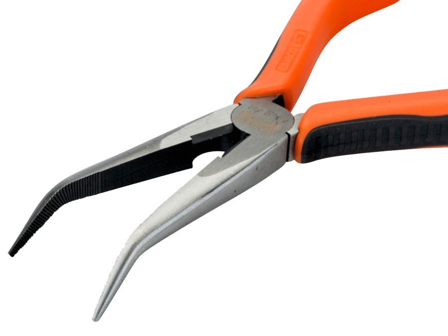 Bahco 2477G200 ERGO™ Bent Snipe Nose Pliers 200mm