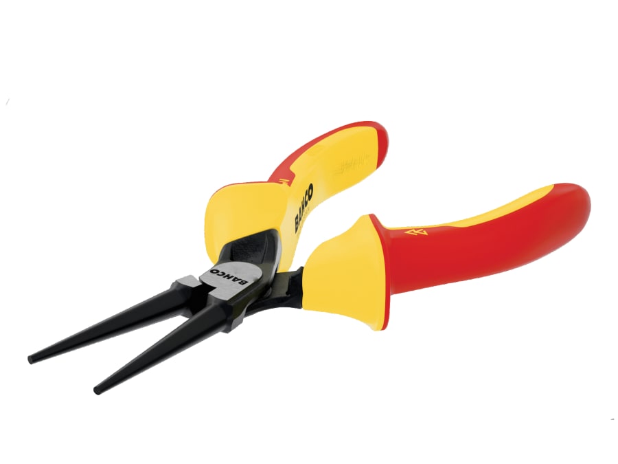 Bahco 2521S140 ERGO™ Insulated Round Nose Pliers 140mm