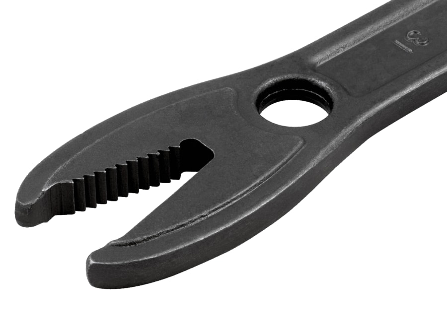 Bahco 31T Thin Jaw Adjustable Spanner with Serrated Pipe Jaws