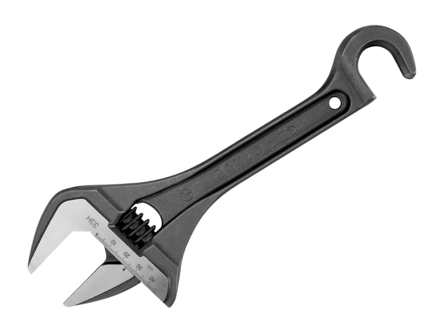 Bahco 33H 254.5mm Wide Jaw Adjustable Wrench