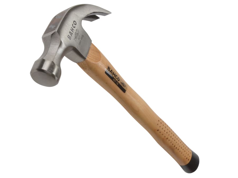Bahco 42716 Claw Hammer with Hickory Shaft 450g