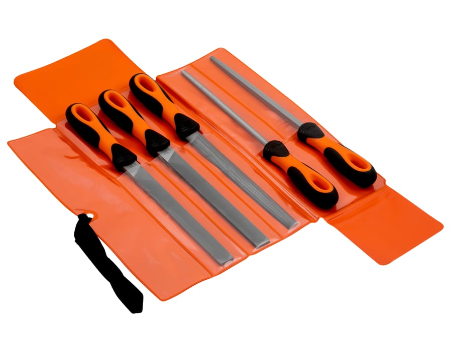 Bahco 14780812 ERGO Engineering File Set 200mm 5 Piece