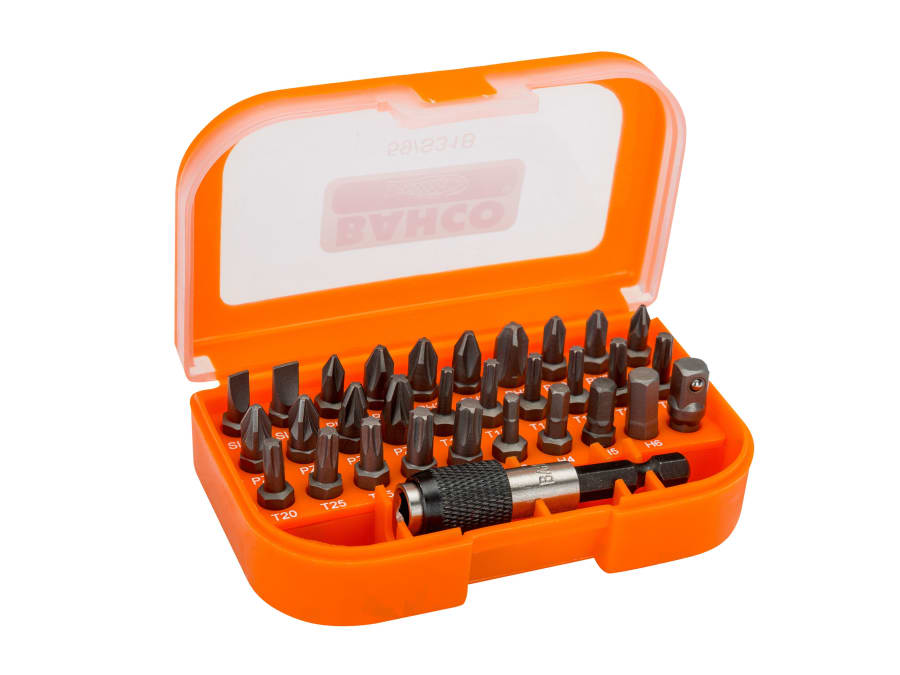 Bahco 59S31B 31 Piece 1/4" Bit Set
