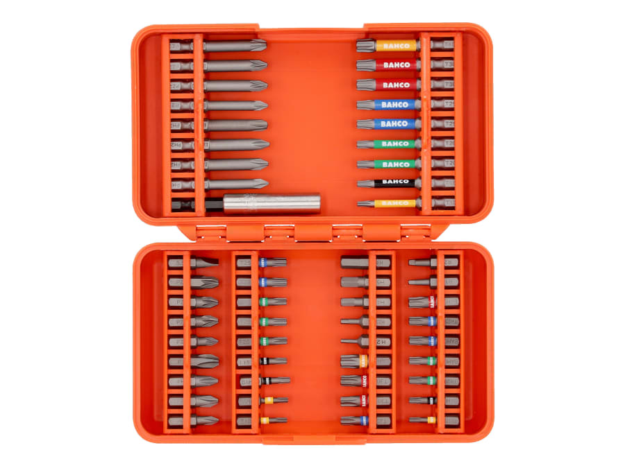 Bahco 59S54C1 54 Piece Standard Bit Set