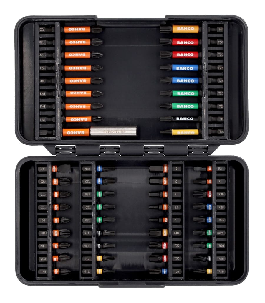 Bahco 66IM54C1 54 Piece Impact Bit Set