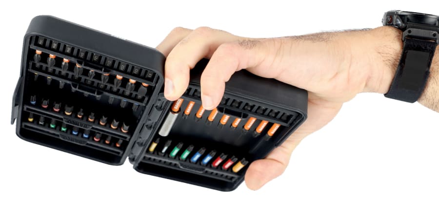 Bahco 66IM54C1 54 Piece Impact Bit Set