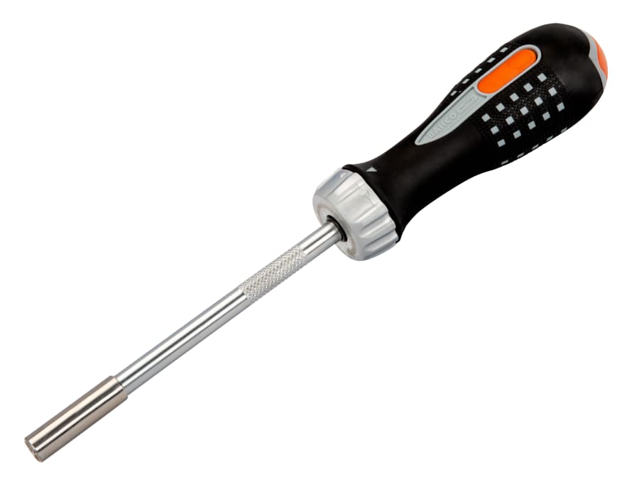 Bahco 808050 Ratchet Screwdriver with 6 Bits