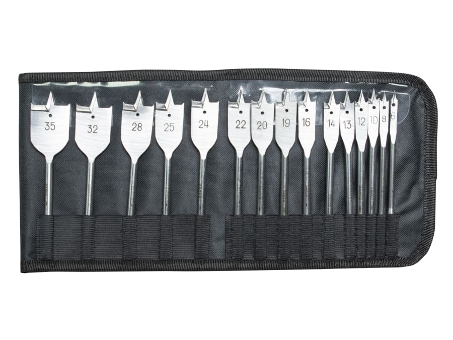 Bahco 9529SET15 15 Piece Flat Bit Set