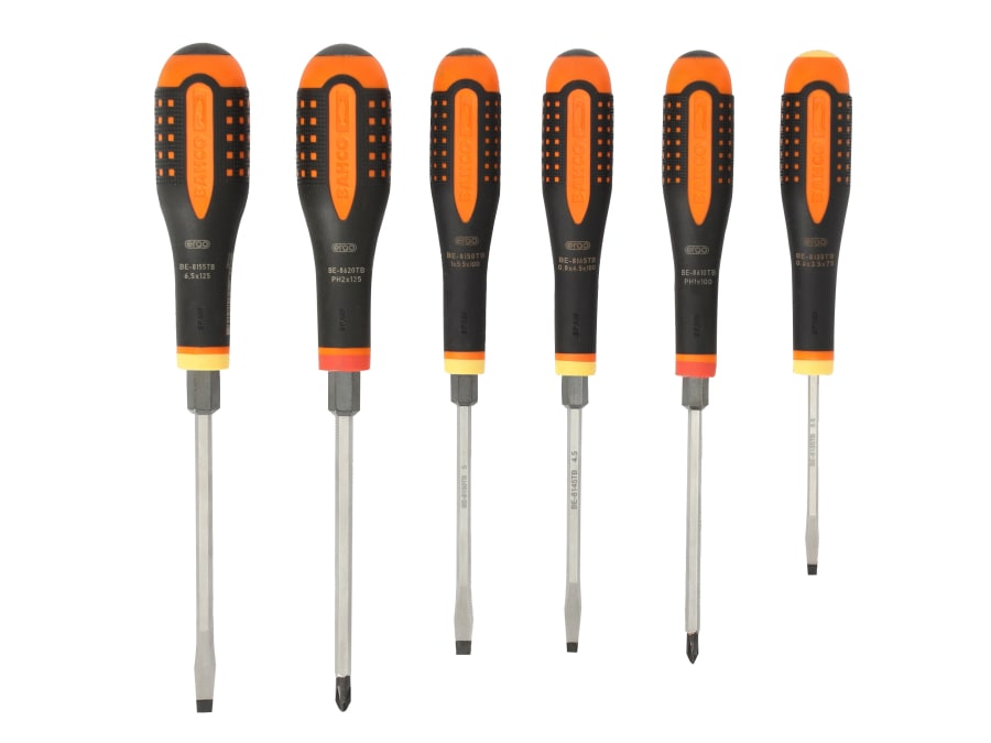 Bahco BE9881TB ERGO™ Screwdriver Set 6 Piece