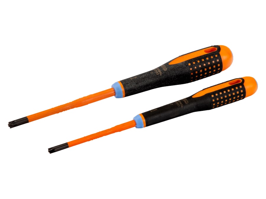 Bahco BE9890SL ERGO™ Slim VDE Insulated Screwdriver Set 2 Piece