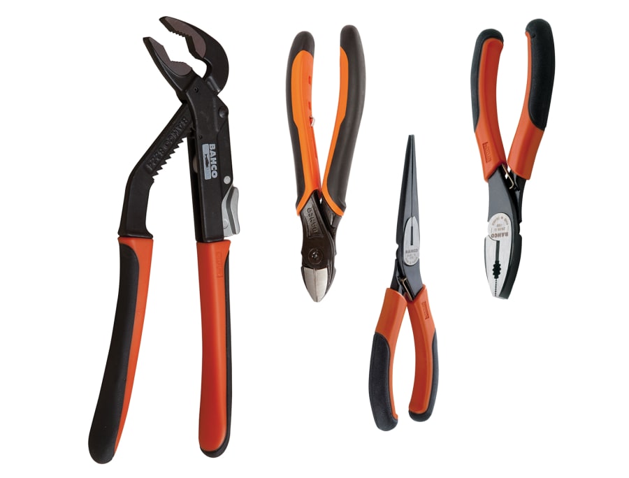 Bahco 9897 4 Piece Plier Set