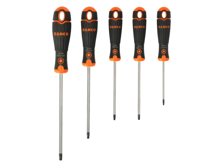Bahco B219025 TORX Screwdriver Set 5 Piece