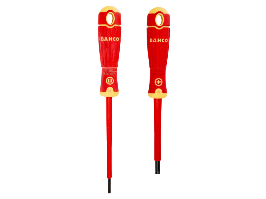 Bahco B220002 BAHCOFIT Insulated Screwdriver Set 2 Piece