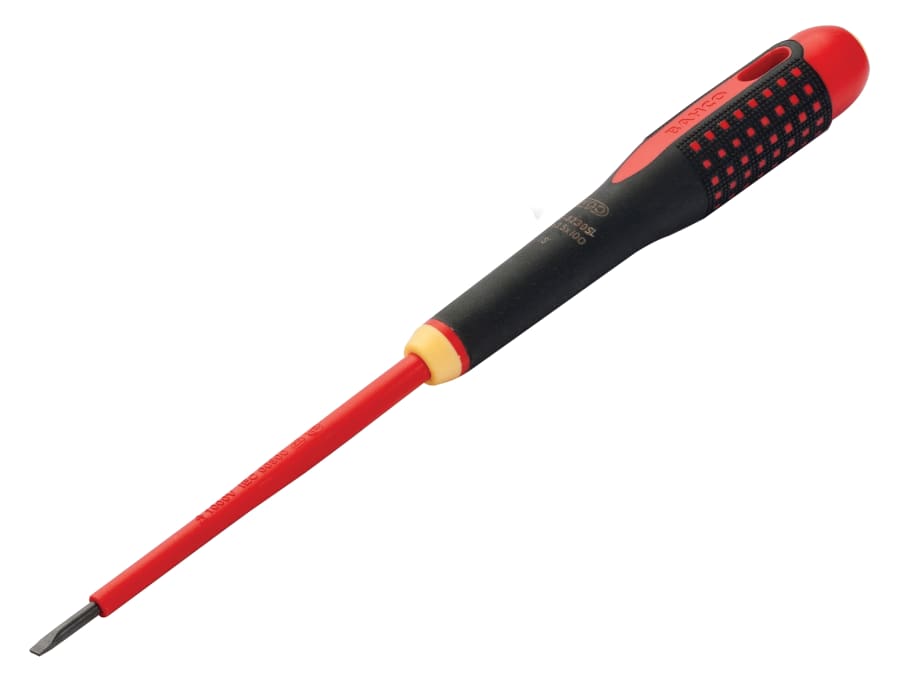 Bahco BE8230SL ERGO™ Slim VDE Slotted Screwdriver 3.5 x 100mm