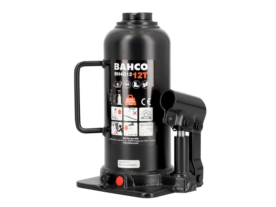 Bahco BH4G12 12T Hydraulic Bottle Jack