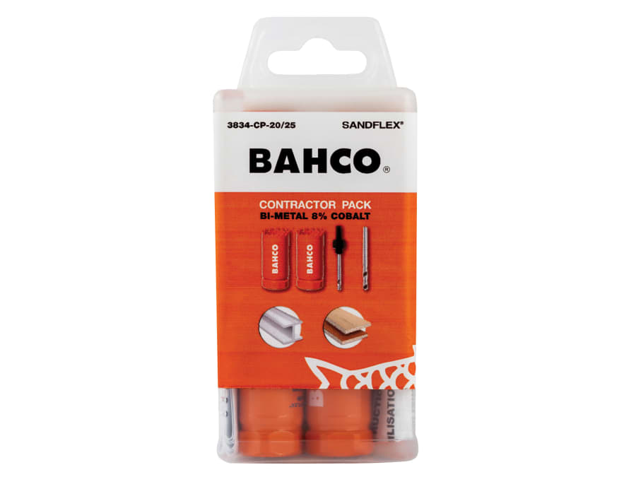Bahco 3834CP2025 Bi-Metal Holesaw Set 11 Piece