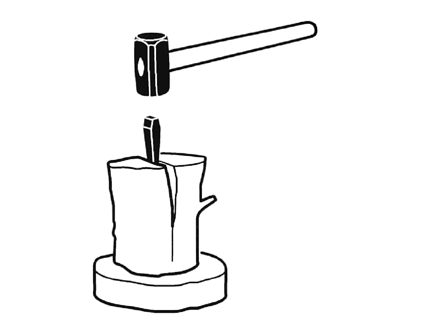 Bahco LSMASSE4 4.3kg Sledge Hammer with Hickory Handle