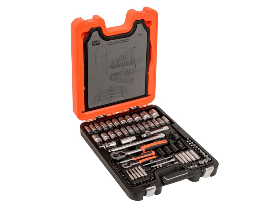 Bahco S106 106 Piece Socket & Spanner Set