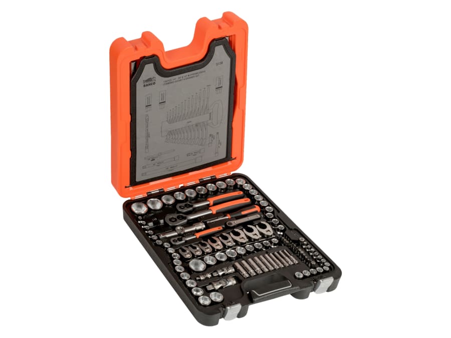 Bahco S138 138 Piece Mixed Drive Socket Set