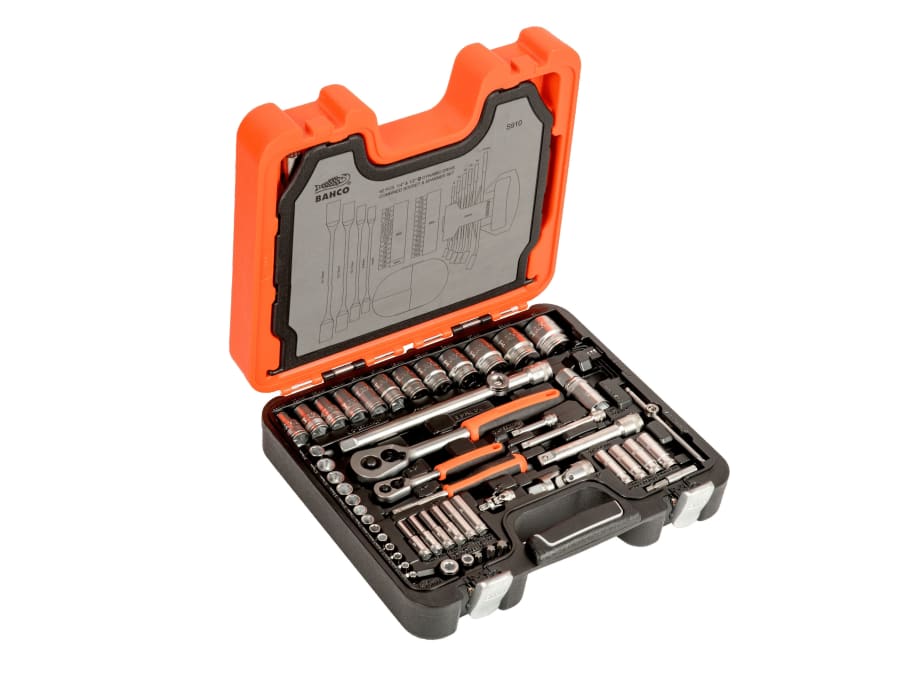 Bahco S910 92 Piece Socket & Spanner Set