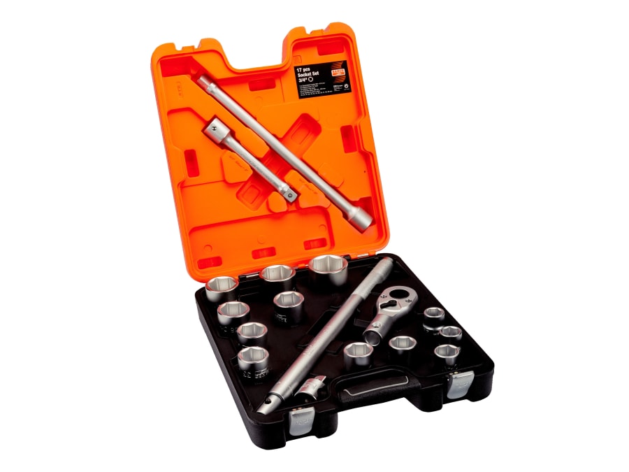 Bahco SLX17 17 Piece 3/4in Drive Socket Set