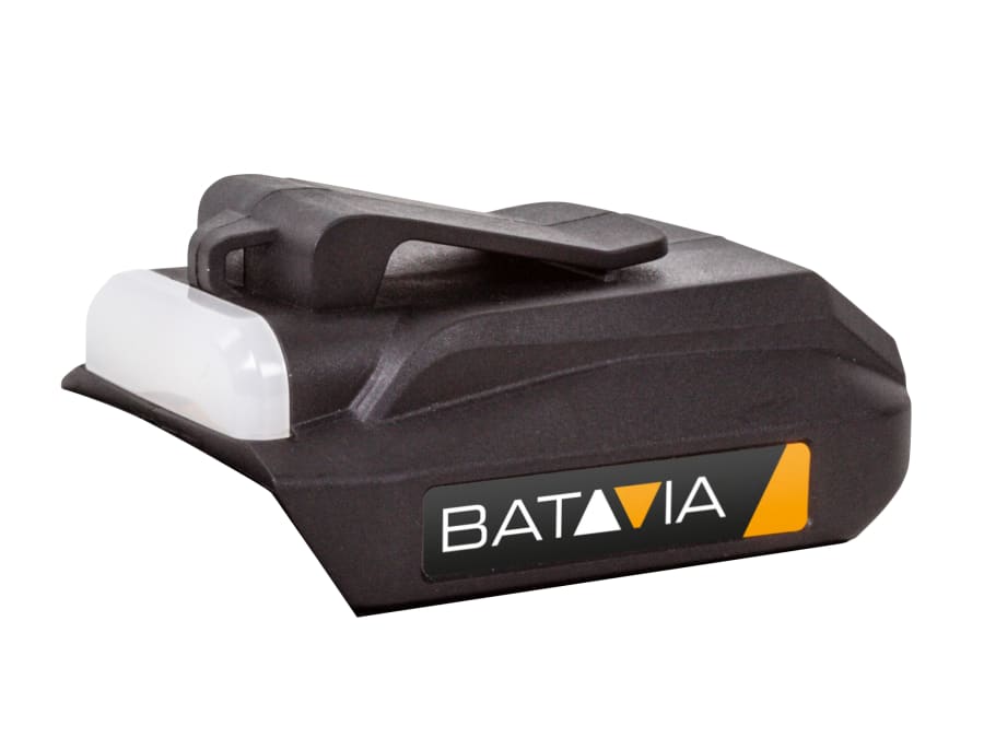 Batavia 7064210 18V USB Charging Adapter & Flashlight
