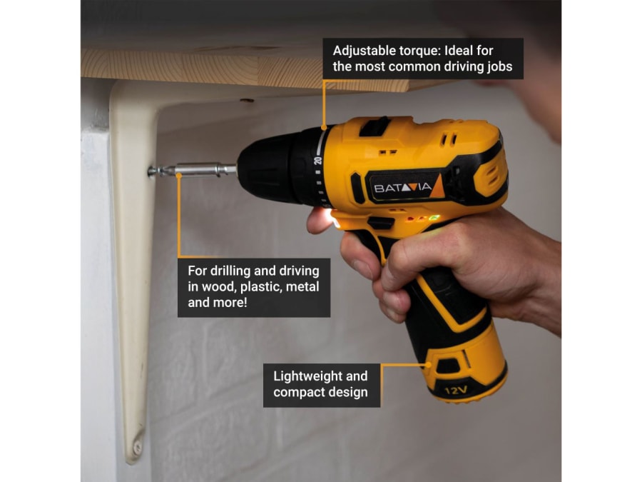 Batavia 7064213 12V Drill Driver Bare Unit