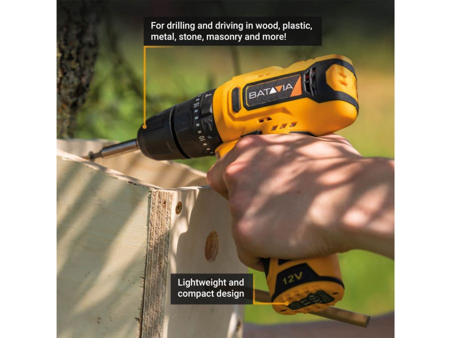 Batavia 7064214 12V Combi Drill Bare Unit