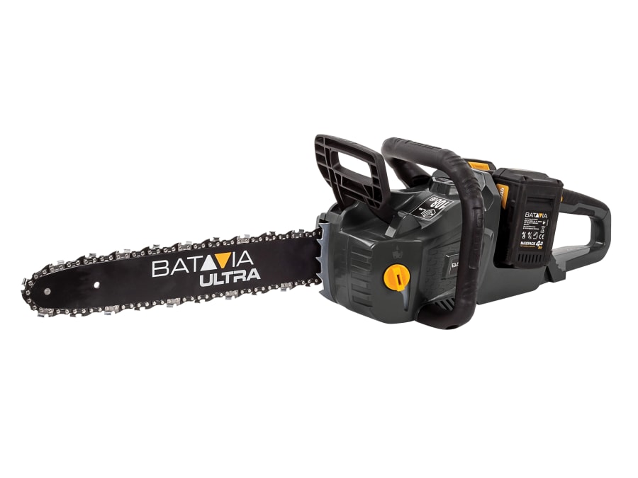 Batavia 7064398 36V Brushless Chainsaw with 2 × 4.0Ah Batteries
