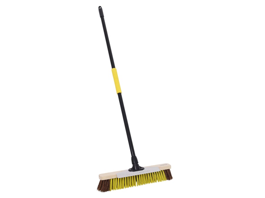 Bulldozer HQCOP42BAYC4 Bass/PET Broom with Metal Scraper 457mm