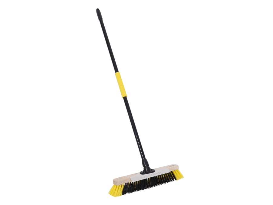 Bulldozer HQCOP43BYC4 Soft PET Broom with Metal Scraper 457mm