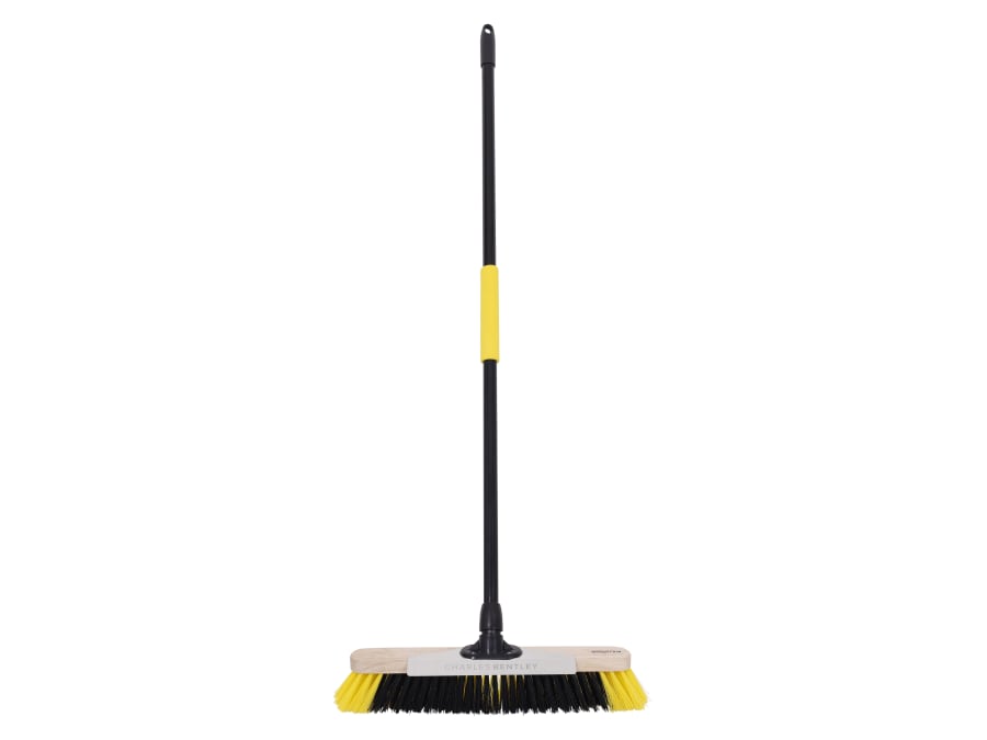 Bulldozer HQCOP43BYC4 Soft PET Broom with Metal Scraper 457mm