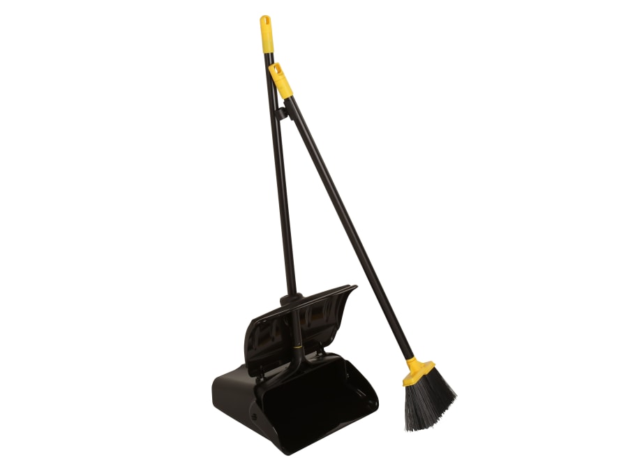 Bulldozer HQHDLPBSET Long Handled Dustpan and Brush Set