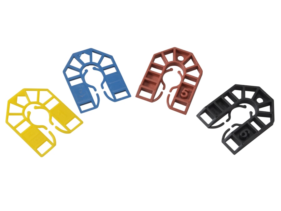 Broadfix USMAC100UK U-Shim Mixed Clam Pack 100