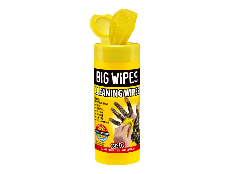 Big Wipes 20190000 Cleaning Antiviral Wipes (Tub 40)