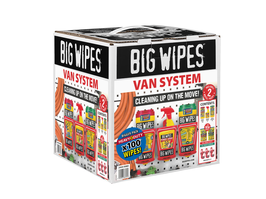 Big Wipes 24440080 Van System