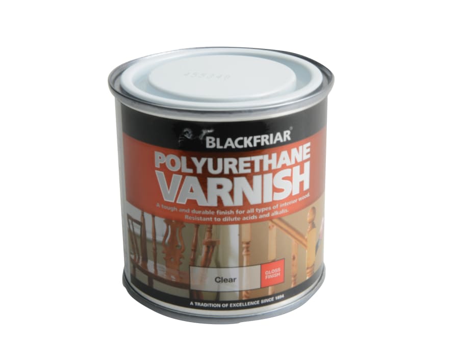 Blackfriar BF0230001F1 Polyurethane Varnish Clear Gloss 250ml